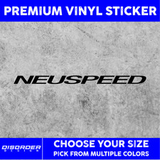 Neuspeed Jdm Vinyl Sticker-for Cartruck Window-laptop-folder-u Pick Colrsize Neuspeed Jdm Vinyl Sticker-for Cartruck Window-laptop-folder-u Pick Colrsize