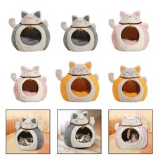 Lucky Cat Pet House Cat Shelter Non Slip Bottom Accessory Gifts Convenient