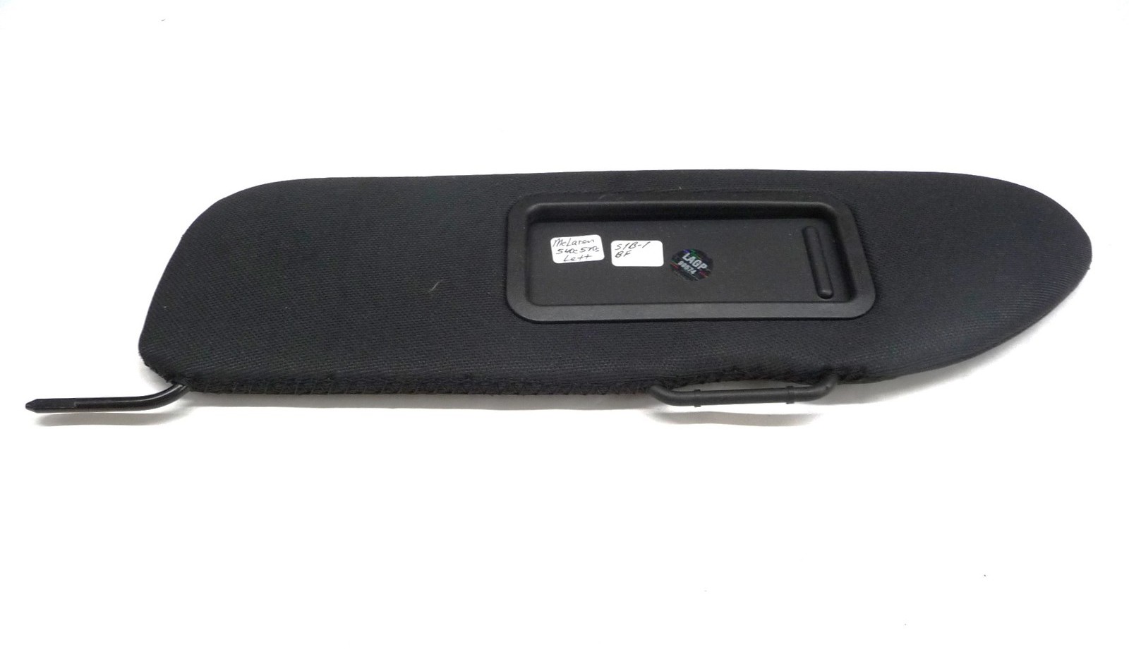 2016-2024 McLaren 570s 600LT Left Driver Sun Visor Black (Non Alcantara) OEM OE