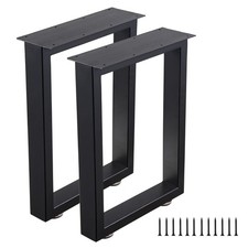 Bench Legs 16 Inch Metal Coffee Table Legs Heavy Duty Furniture Desk Chair Le...