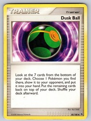 Dusk Ball 80/100 Majestic Dawn Uncommon Trainer