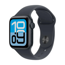 Apple Watch SE 3 40mm GPS Aluminum Case Midnight Sport Band S/M MEH94LW/A 2025