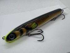 10” Chaos Tackle Navin Chart Sucker Dive & Rise Jerkbait Crankbait Musky Lure