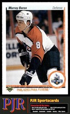 Murray Baron 1990-91 Upper Deck #275 Philadelphia Flyers Rookie