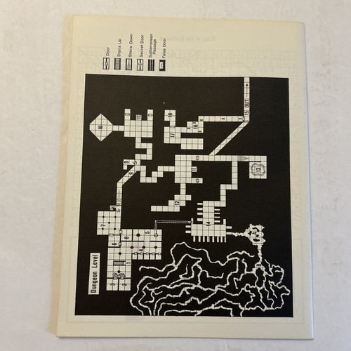ADVANCED DUNGEONS & DRAGONS DUNGEON MODULE T1 - The Village Of Hommlet 9026 TSR - Picture 12 of 21