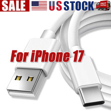 IPhone 16 17 Pro Max Plus USB-A Cable Fast Charger Type C Charging Data lot Cord