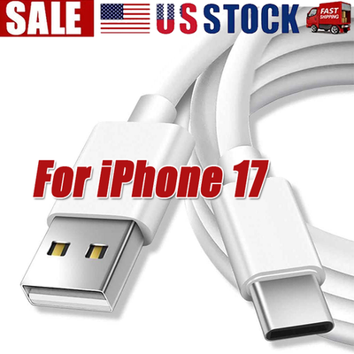 #ad IPhone 16 17 Pro Max Plus USB A Cable Fast Charger Type C Charging Data lot Cord $299.70