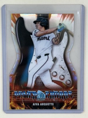 Topps 2026 Bowman Chrome Power Chords Aiva Arquette Miami Marlins #PC-18