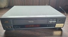 Vintage VCR -JVC HR-DX42U Black 4-Head Dual Audio Plug  Play