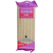 Sculpey Premo: Opal - 8oz Bar, Polymer Oven-Bake Clay, Non-Toxic