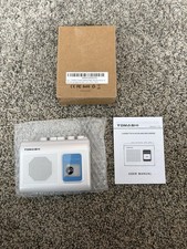 TOMASHI Portable Cassette Player Recorder w/ Speaker  Mic Jack