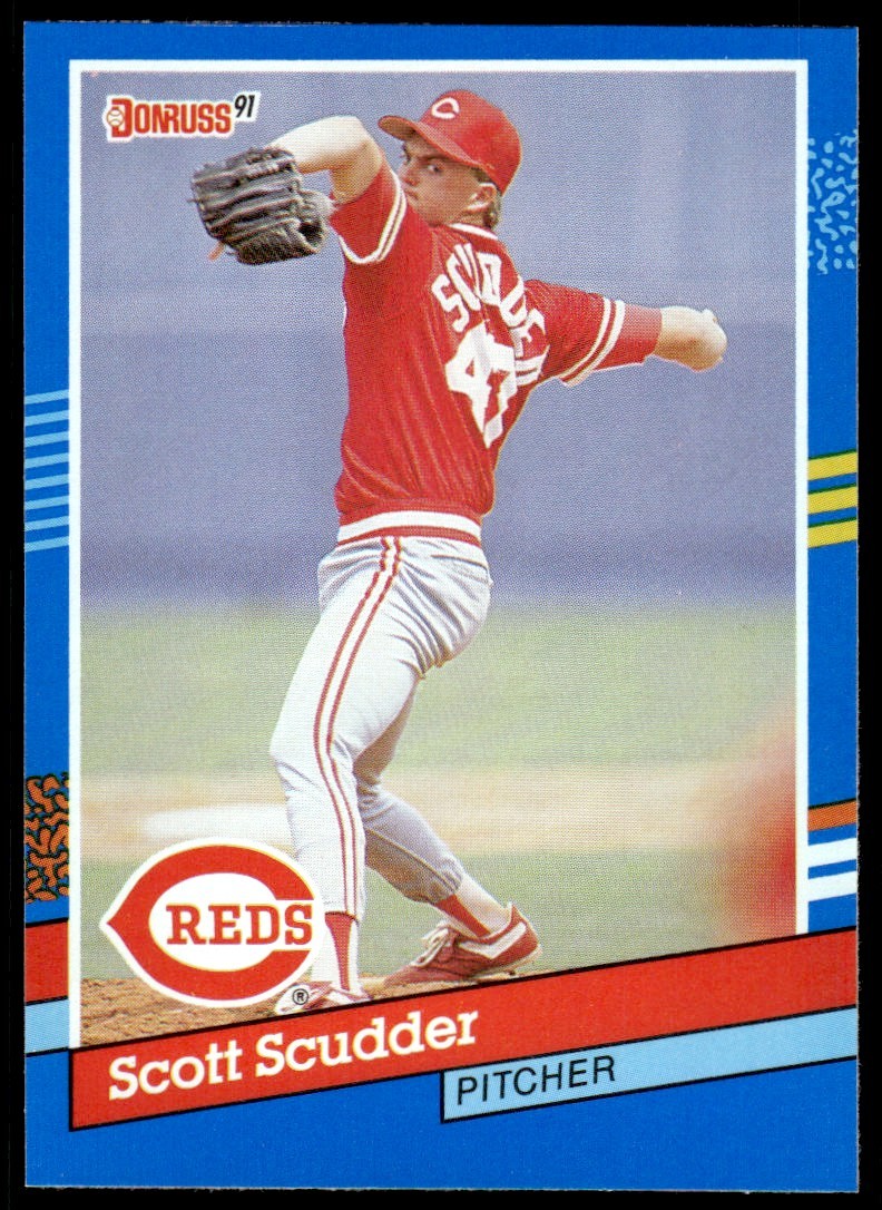 1991 DONRUSS SCOTT SCUDDER #265 CINCINNATI REDS 2642