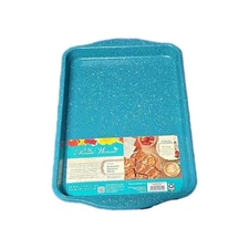 Pioneer Woman ~ TIMELESS TEAL SPECKLE ~ Non-Stick ~ 9 x 13 Quarter Cookie Sheet