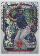 2023 Bowman Chrome Prospects Speckle Refractor /299 Lyonell James #BCP-118 11sh