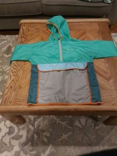 Kids Cotopaxi Tecah Half-zip Hooded Windbreaker Size Large 14/16 Multicolor