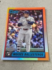 2025 Topps Update Series - 1990 Topps Baseball Moises Ballesteros #U90-12 (RC)
