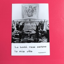LA BONTA' RESE SERENA LA MIA VITA TESTAMENTO VECCHIA CARTOLINA