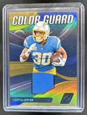 2023 Panini Zenith Austin Ekeler Color Guard Jersey #CG-15 Chargers