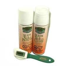 Moneysworth & Best Suede & Nubuck Cleaner / Suede & Nubuck Protector With Brush