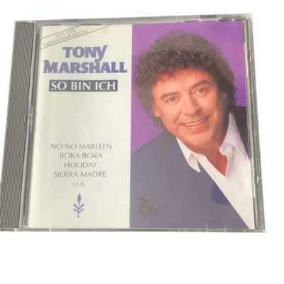 Pre Owned Music CD Tony Marshall So Bin Ich German Import