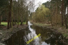 Photo 6x4 River Maun passing under R.O.W. from Haughton to Milton Markham c2014