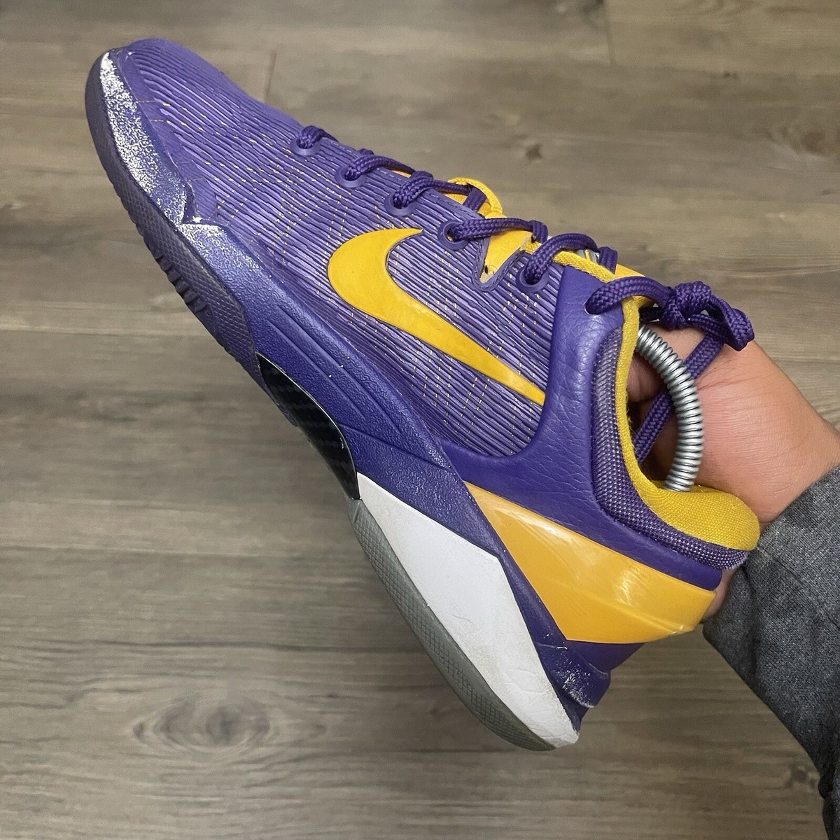 Gradeschool Nike Kobe 7 Yin & Yang Size 5Y 505399-502 | eBay