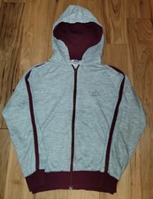 Vtg. 70s 80s Nike Sportswear Gray Hoodie zip Sweatshirt USA Made sz. Small RARE!