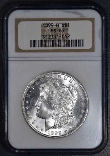 1899-O $1 MORGAN SILVER DOLLAR KM#110 NGC MS 65 A4510