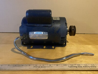 #ad #ad LEESON Electric Motor Model 48K34DR3D $292.74