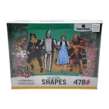 Paper House The Wizard Of Oz Character Shaped 478 Piece Jigsaw Puzzle NEW