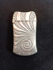 ART NOUVEAU MATCH SAFE SWIRL PATTERN Sterling Silver?