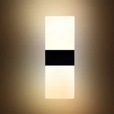 Facon Interior Decorative Wall Sconce Lamp LED RV Camper Wall Light 12V