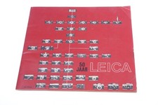   LEITZ "50 YEARS OF LEICA" 1975 ORIGINAL PRODUCT GUIDE BROCHURE DUTCH 124