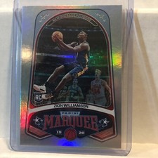 2019-2020 Panini Chronicles Marquee Basketball #244 Zion Williamson