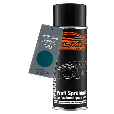 Autolack Spraydose für Bedford Vauxhall 38U Deep Sea Green Metallic Basislack