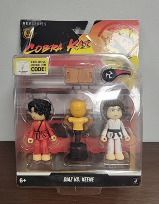 DevSeries Cobra Kai Diaz vs Keene Game Pack Two 2.75-Inch Action Figures New Toy