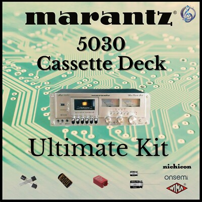 Marantz 5030 Cassette Deck Ultimate Upgrade Kit Genuine Parts Restoration