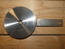 2" X .500 Paddle Type Orifice Plate With Bore, No Bevel, 316SS