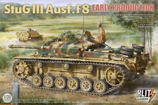 TAKOM 8013 1/35 SCALE Stug Ausf.F8 EARLY PRODUCTION MODEL KIT