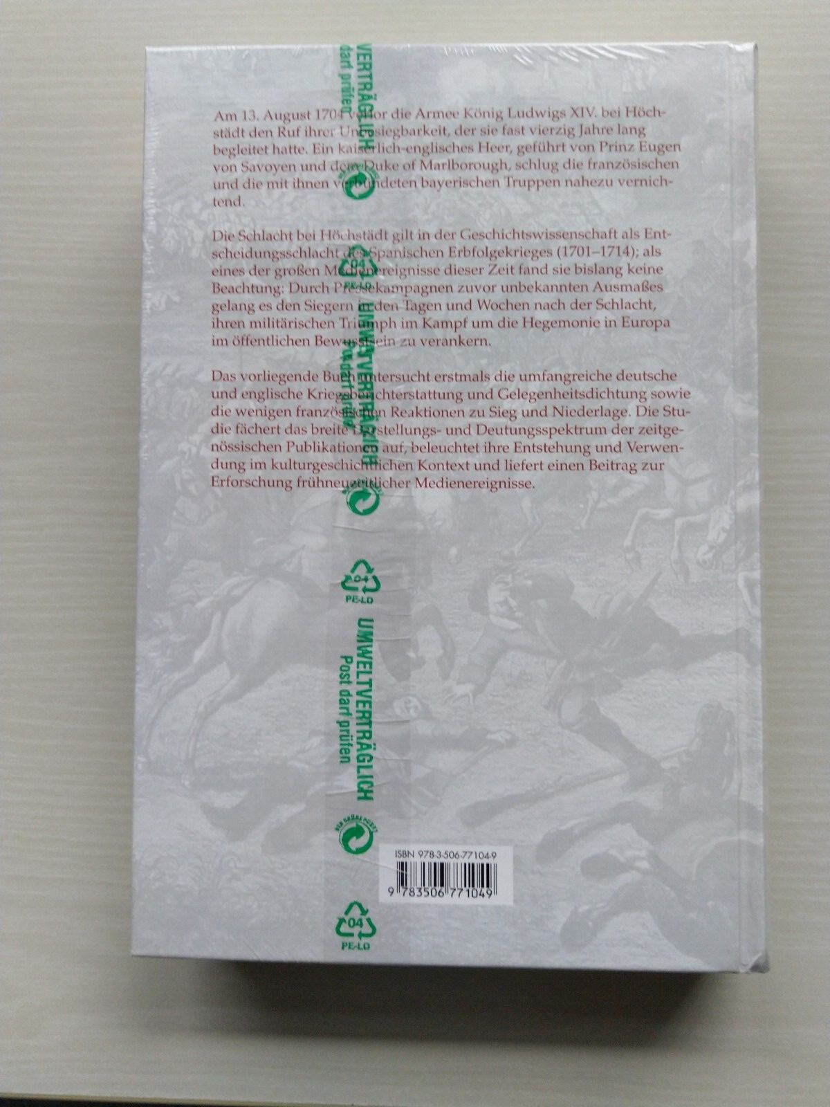 Thumbnail - Höchstädt 1704 - Eine Schlacht Als Medienereignis Von Thomas Weißbrich