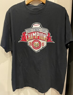 2015 El Paso Chihuahuas Pacific Southern Division Champs T-shirt