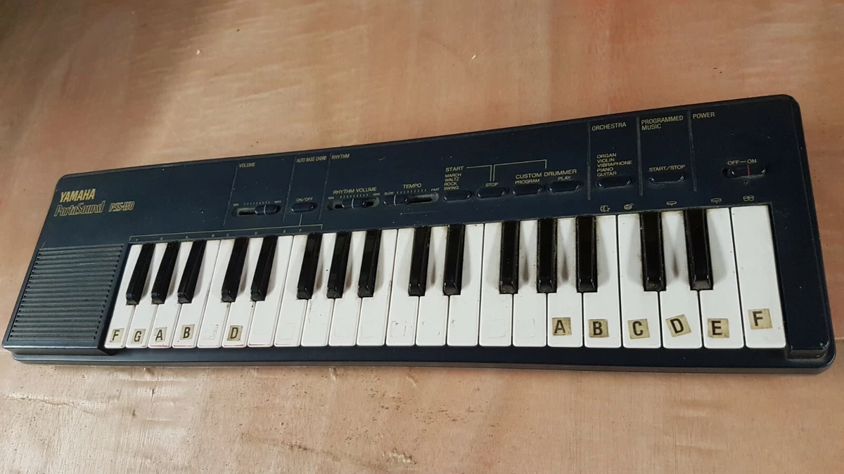 Yamaha PortaSound PSS 150 Keyboard Tested Working Vintage Electronic Music Good