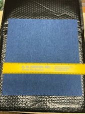 10.5" x 11" photo album, scrapbook Denim cover 20 pages free metallic pen