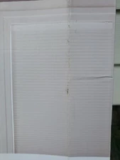 Home Decorators Shadow White Blackout Cordless Cellular Shade 60" x 48"