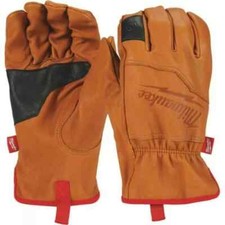 Milwaukee X Large Goatskin Leather Gloves With SmartSwipe Knuckle 48-73-0013