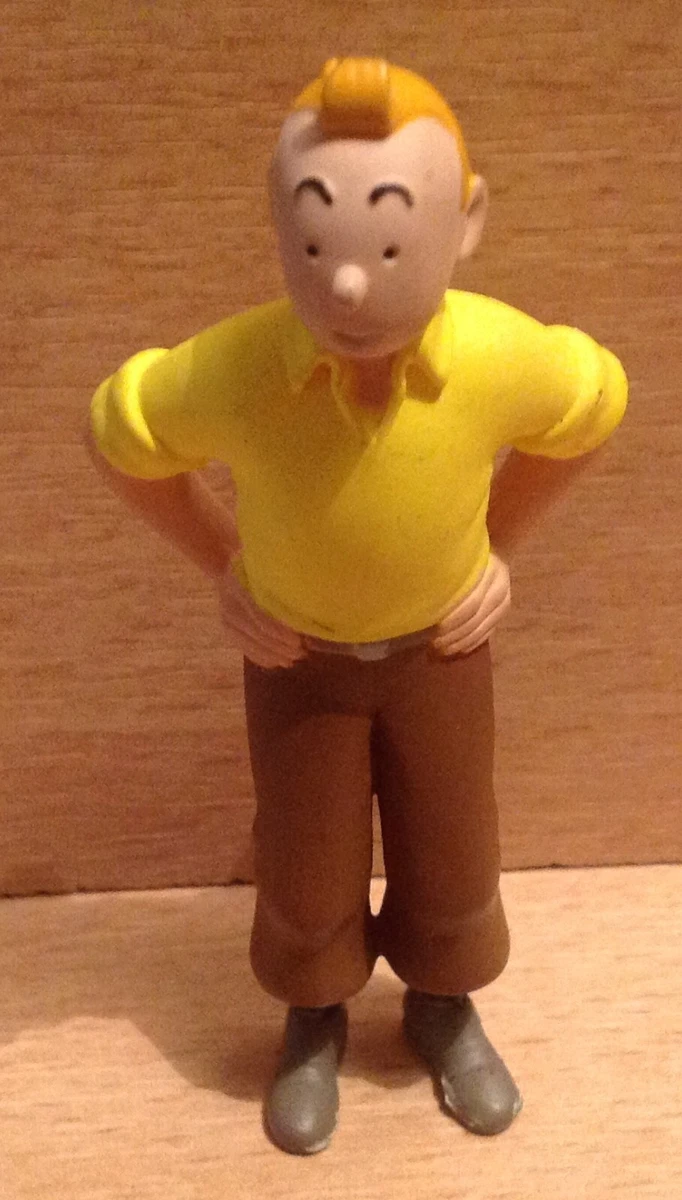 FIGURINE PVC MOULINSART TINTIN KUIFJE HERGE 2011 AVEC MAINS SUR LES HANCHES