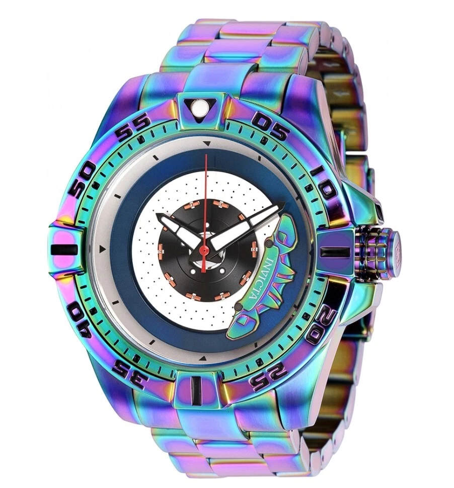 Invicta Rally Caliper Automatic 51mm Rainbow Iridescent Watch | eBay