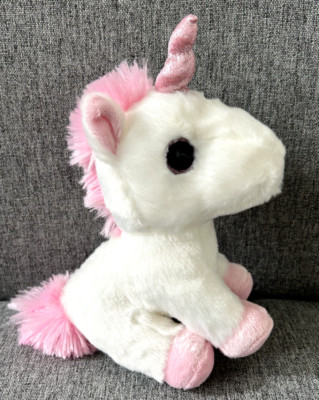 Aurora Sparkle Tales 8'' Pink Unicorn Stuffed Animal Plush