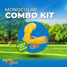 SWING SET STUFF INC MONOCULAR COMBO KIT (YELLOW) equipment attachment wood 0299