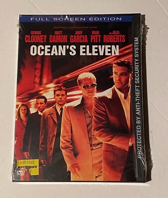 Oceans Eleven (DVD, 2002, Full Frame Edition) NEW SEALED